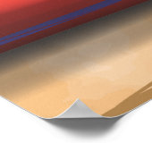 Rennwagen Poster (Ecke)