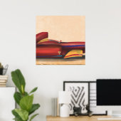 Rennwagen Poster (Heimbüro)