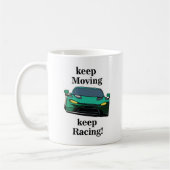 Rennwagen Racer Geburtstag Kaffeetasse (Links)