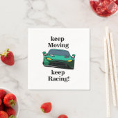Rennwagen Racer Geburtstagsparty Serviette (Beispiel)