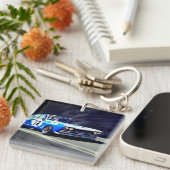 Rennwagen Schlüsselanhänger (Vorderseite rechts)