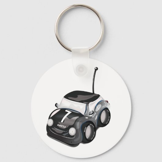 Rennwagen Schlüsselanhänger (Vorderseite)