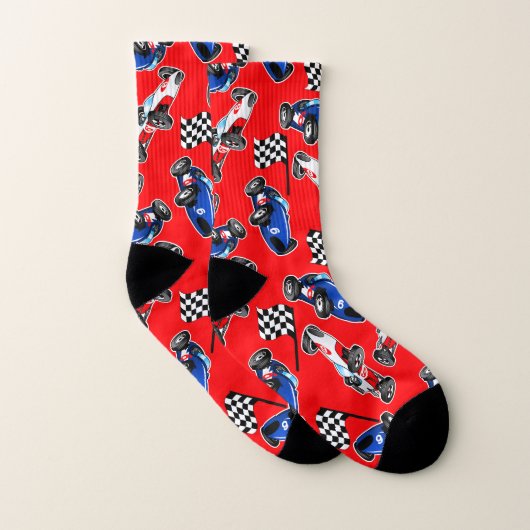 Rennwagen Socken (Paar)