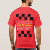 Rennwagen T-Shirt (Rückseite)