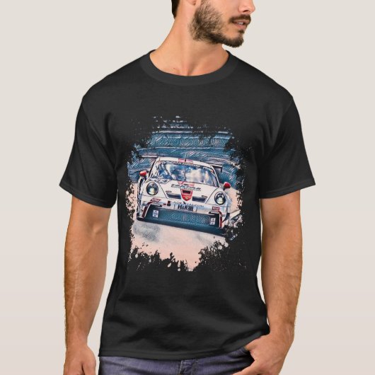 Rennwagen T-Shirt (Vorderseite)