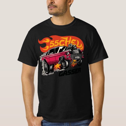 Rennwagen T-Shirt (Vorderseite)