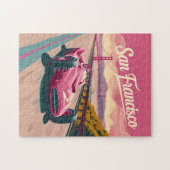 Rennwagen von San Francisco Puzzle (Horizontal)