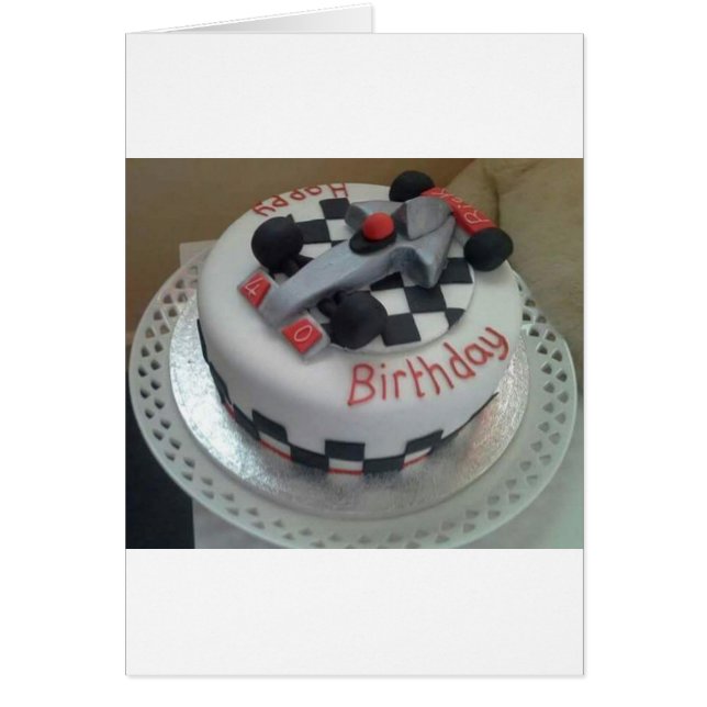 Rennwagen zum Geburtstag (Vorne)