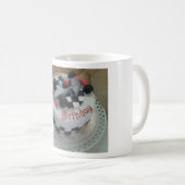 Rennwagen zum Geburtstag Kaffeetasse (VorderseiteRechts)