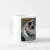 Rennwagen zum Geburtstag Kaffeetasse (Vorderseite Links)