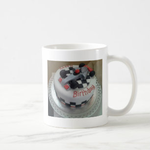 Rennwagen zum Geburtstag Kaffeetasse