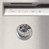 Rennwagen zum Geburtstag Magnet (In Situ (Geschirrspüler))