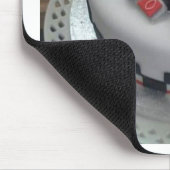 Rennwagen zum Geburtstag Mousepad (Ecke)