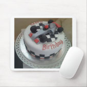 Rennwagen zum Geburtstag Mousepad (Mit Mouse)