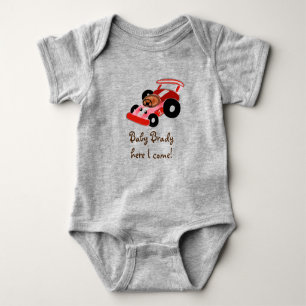 Rennwagenbodysuit Baby Strampler