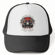 Rennwagenhut - Sporty & Trendy Cap für Liebe