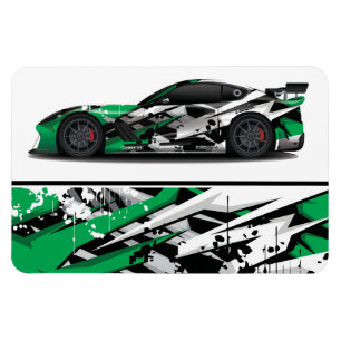 Rennwagenmagnet Magnet