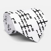 Rennwagenschwarzes mit 6 Schalthebeln Krawatte (Gerollt)