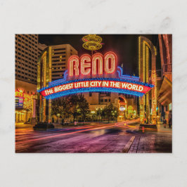 Reno Arch Postcard Postkarte