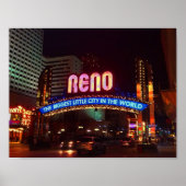 Reno Arch Sign #1 Poster (Vorne)