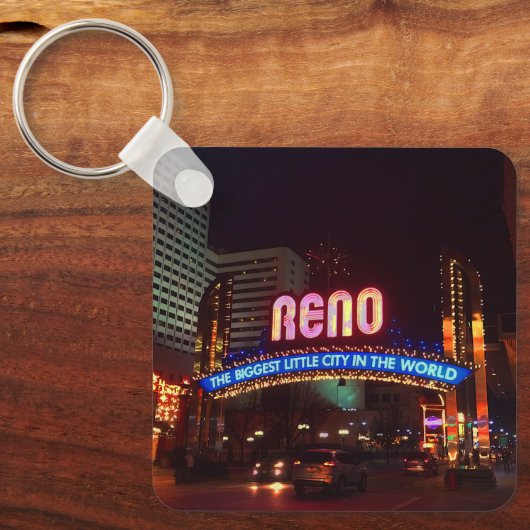 Reno Arch Sign #1 Schlüsselanhänger (Vorderseite)
