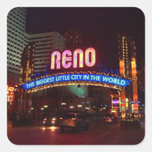 Reno Arch Sign #1 Stickers