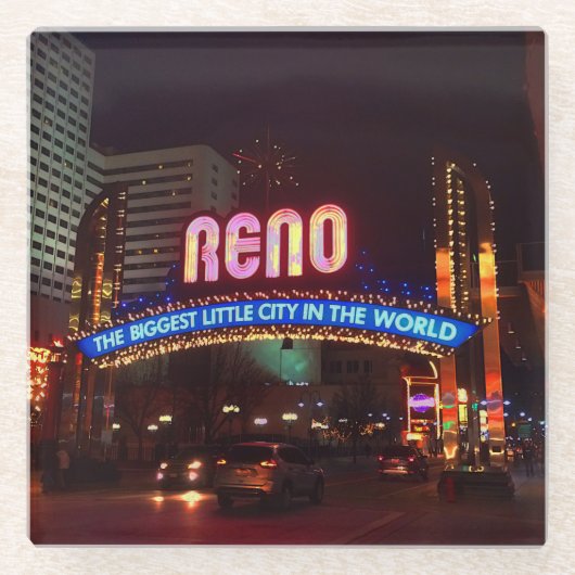 Reno Arch Sign #1 Untersetzer (Vorderseite)