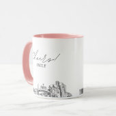 Reno Arch Skyline Personalisierte Hochzeitscoffee  Tasse (Vorderseite Links)