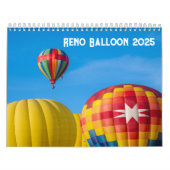 Reno Balloon 2025 Calender Kalender (Titelbild)