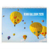 Reno Balloon 2026 Kalender (Titelbild)