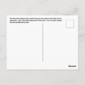 Reno Balloon Race 40. Jubiläum Postkarte (Rückseite)