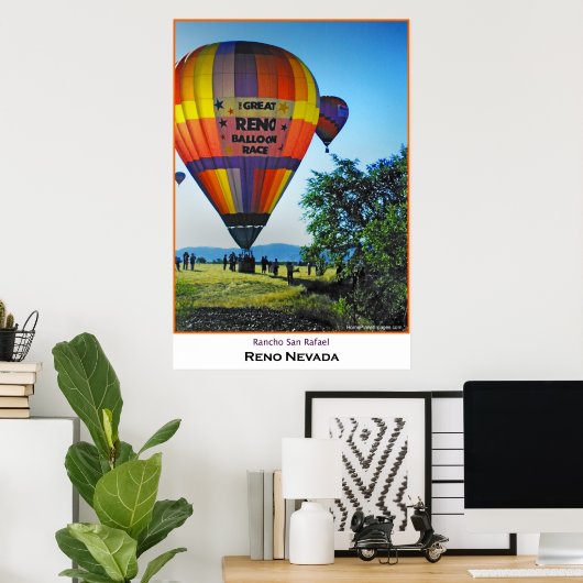 Reno Balloon Races Poster (Heimbüro)