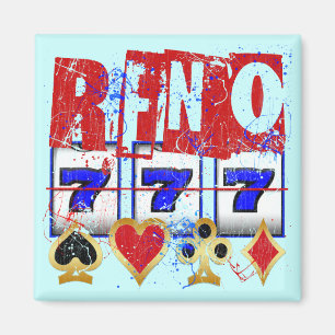 RENO - BEUNRUHIGT UND FARBEN-SPRITZER MAGNET
