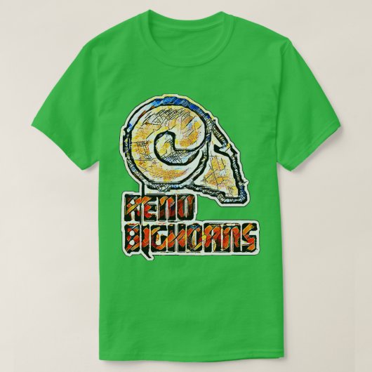 Reno Bighorns Basketball T-Shirt (Design vorne)