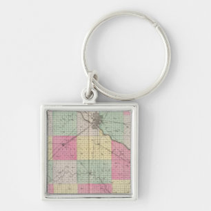 Reno Coand Plevna, Kent, Elmer, Kansas Schlüsselanhänger