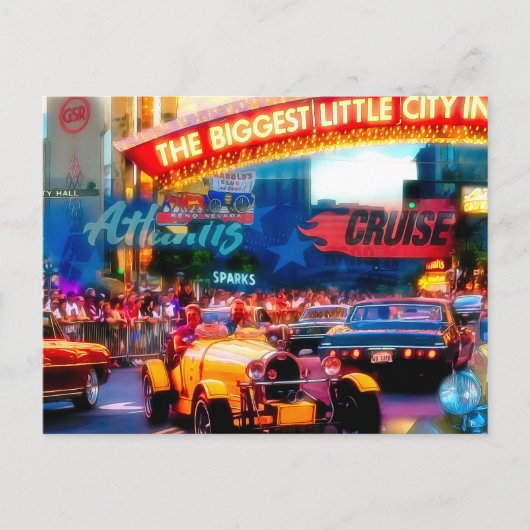 Reno Event Postkarte (Vorderseite)