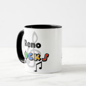 Reno-Felsen Tasse (Vorderseite Links)