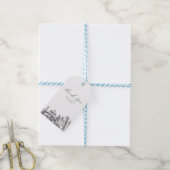 Reno Gastgeschenk Hochzeit Vielen Dank Geschenkanhänger (Mit Garn)