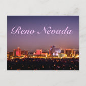 Reno Glows Postcard Postkarte (Vorderseite)