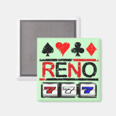 Reno Magnet (Vorderseite/Rückseite)