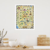 Reno Map Poster (Küche)