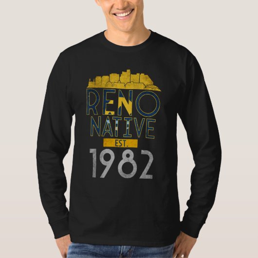 Reno Native Est. 1982 T-Shirt (Vorderseite)