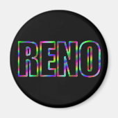 RENO Neon Magnet (Vorne)