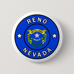 Reno Nevada Button
