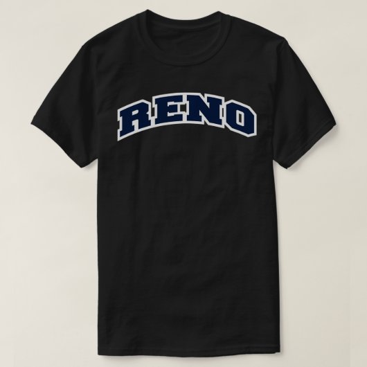 Reno Nevada Classic Athletic Sports T-Shirt (Design vorne)