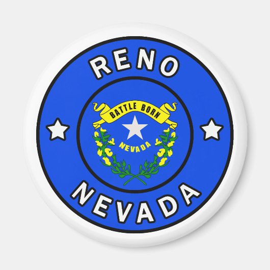 Reno Nevada Magnet (Vorne)