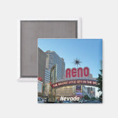 Reno Nevada Magnet (Vorderseite/Rückseite)