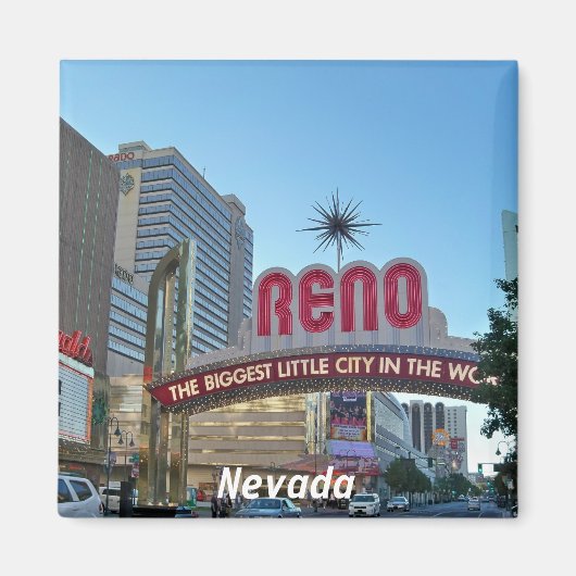 Reno Nevada Magnet (Vorne)
