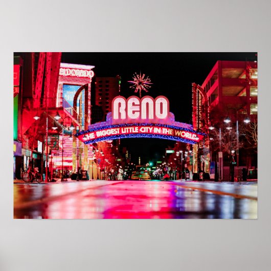 Reno, Nevada Poster (Vorne)