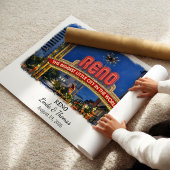 Reno Nevada Poster, Aquarell, Maßgeschneidert Poster
